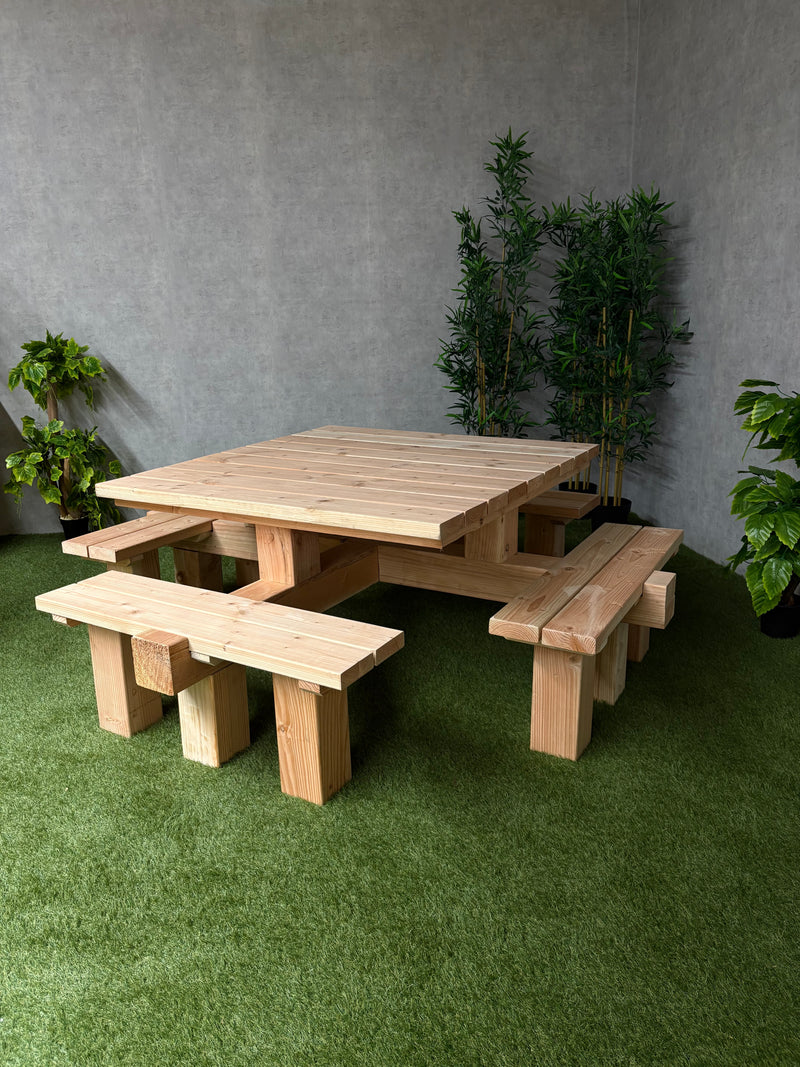 Picknicktafel Master - Vierkant - Douglas