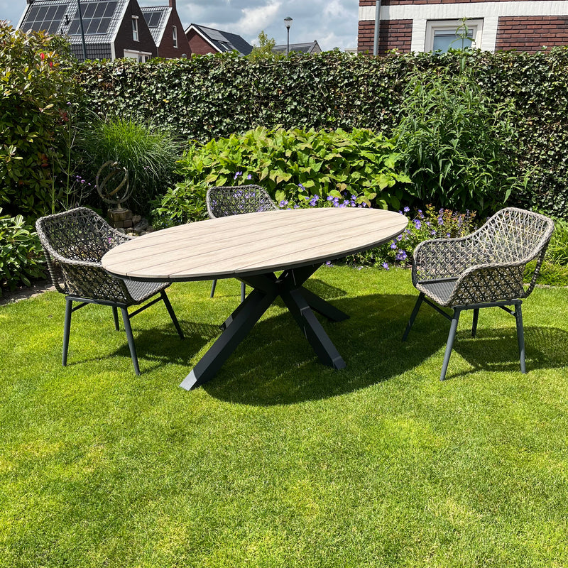 Table de jardin Edison - Ovale